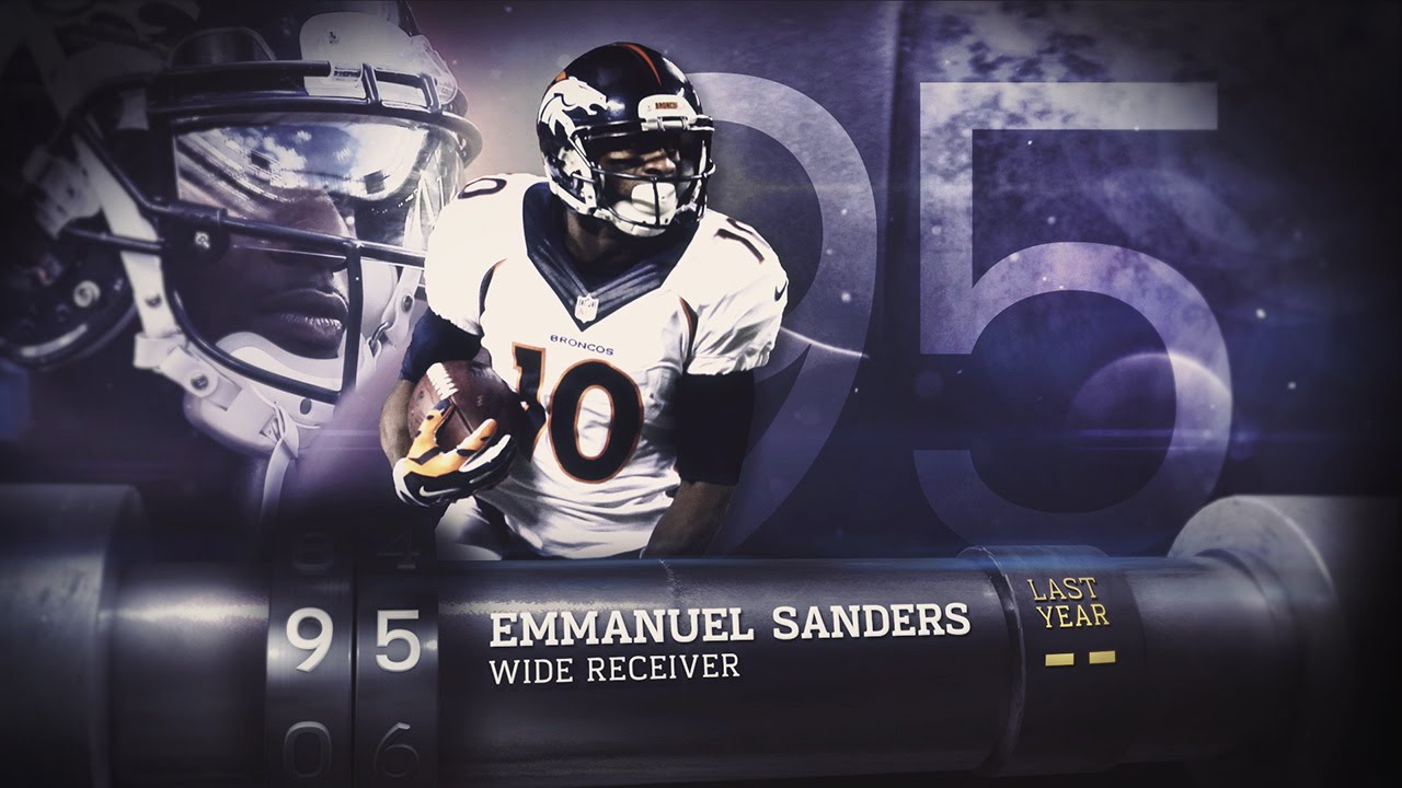 #95 Emmanuel Sanders (WR, Broncos) | Top 100 Players of 2015
