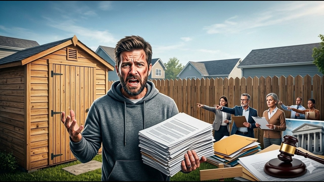 HOA Ordered Me to Remove My Shed — It Turned Into a Legal Disaster