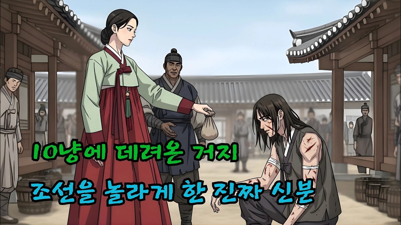 10냥에 데려온 거지… 조선 전역을 놀라게 한 숨겨진 진짜 신분