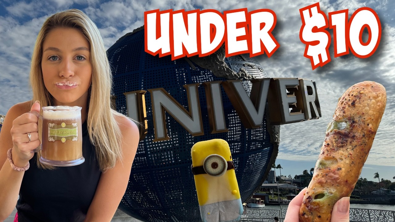 Universal Orlando Snacks under $10! Save $$$$$