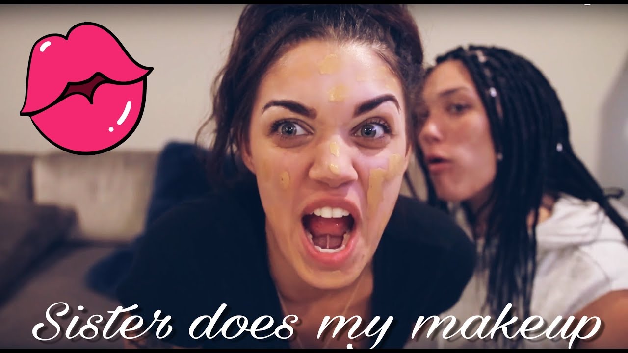 MY LITTLE SISTER DOES MY MAKEUP | Biannca Prince