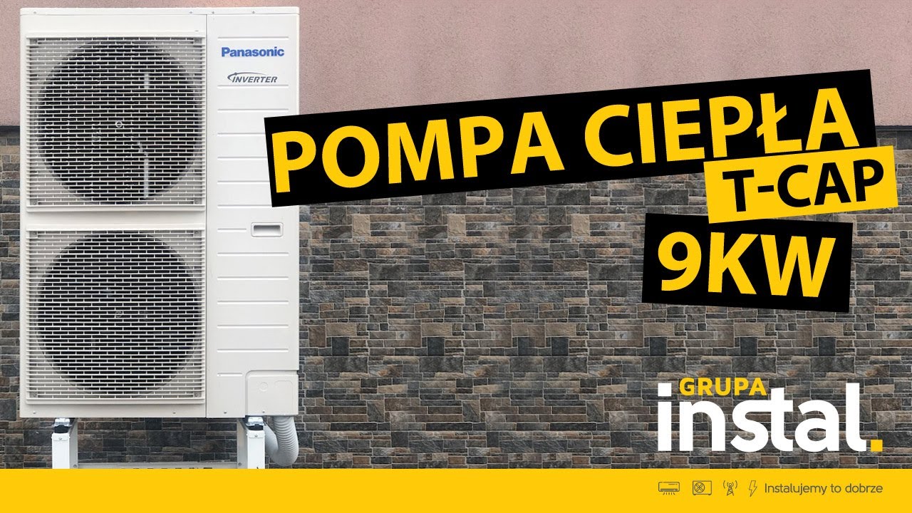 Instalujemy Panasonic T-CAP 9kw w Rudzie Śląskiej - montaż pompy ciepła