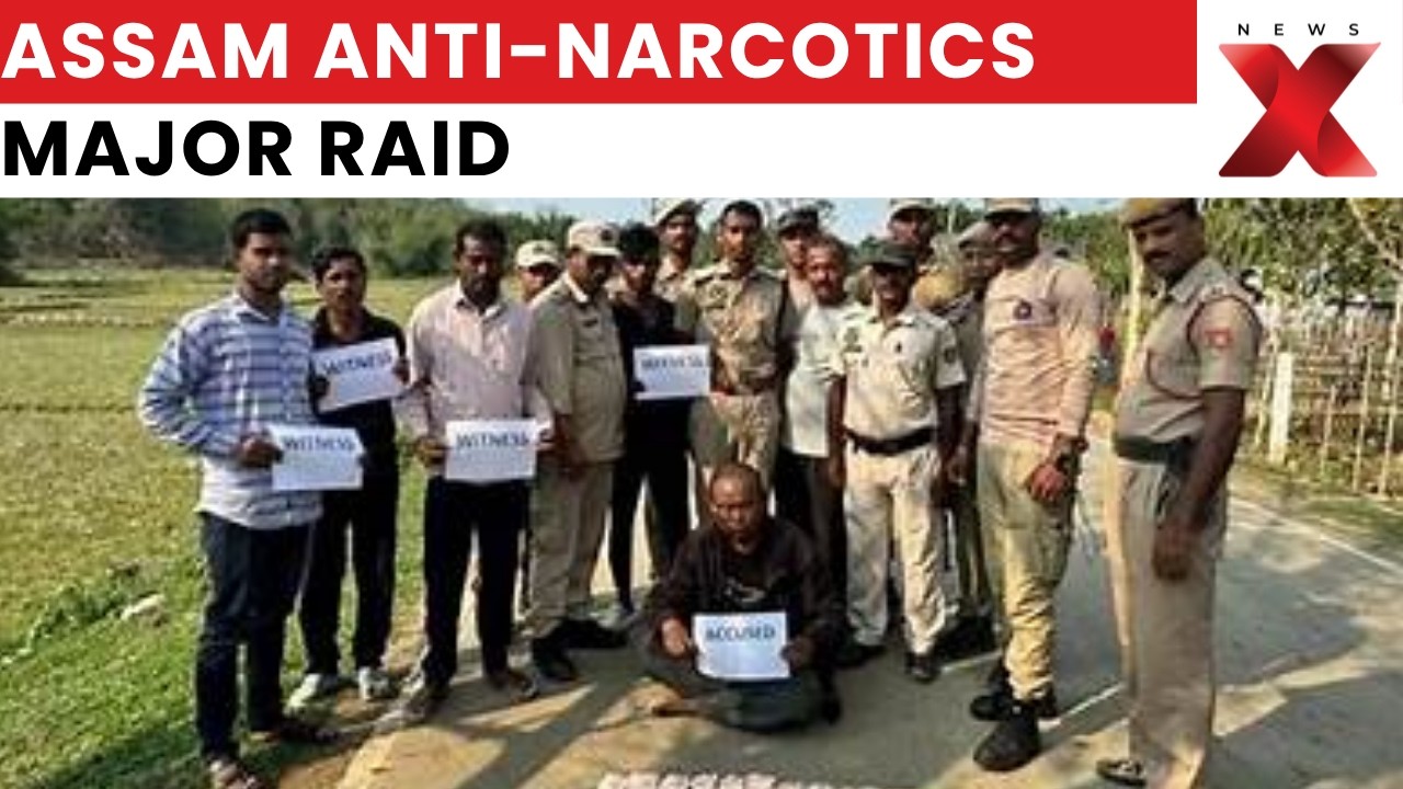Statewide Anti-Narcotics Drive In Assam | Drugs Worth Over 4 Crores Seized | NewsX Explains