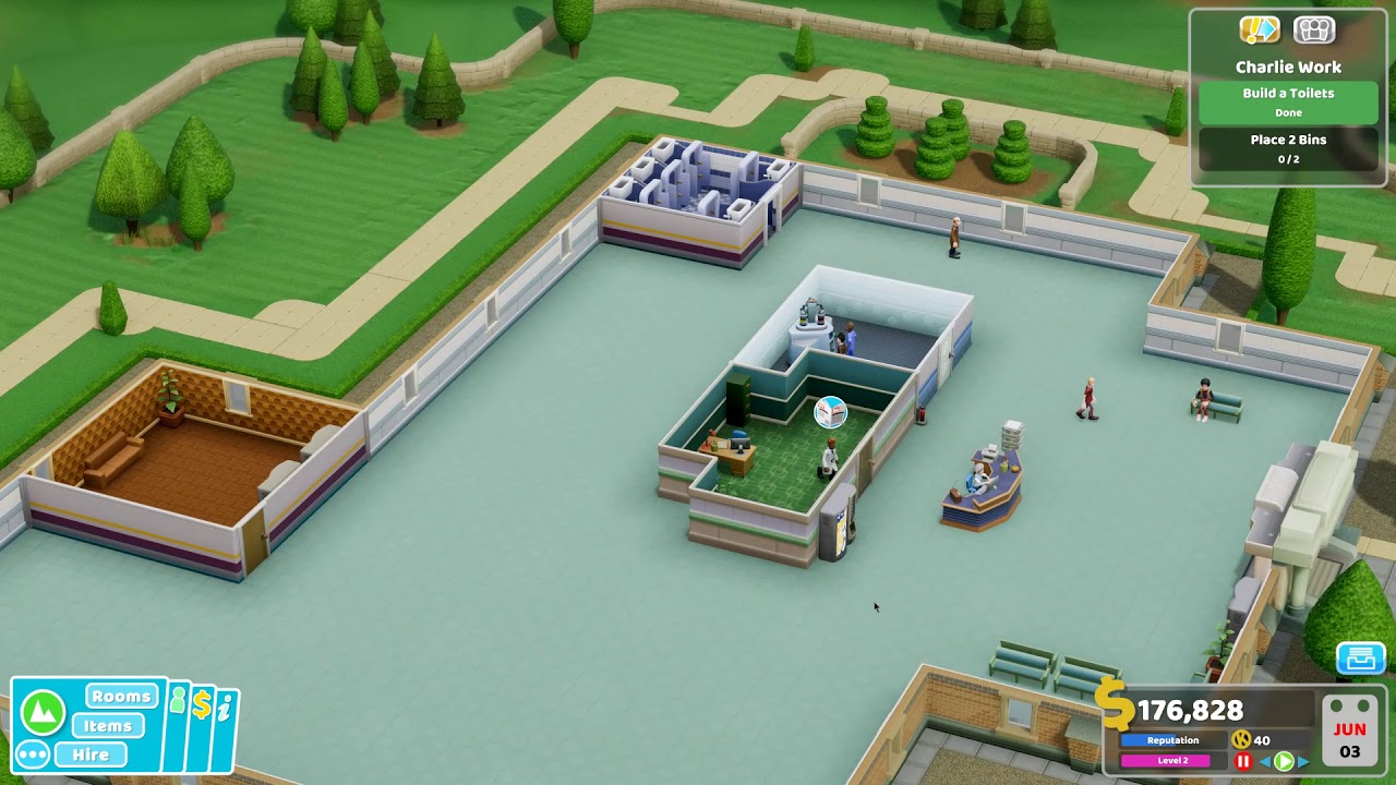 Two Point Hospital PC GAMEPLAY