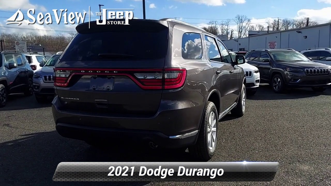 New 2021 Dodge Durango SXT Plus, Ocean Township, NJ D210052