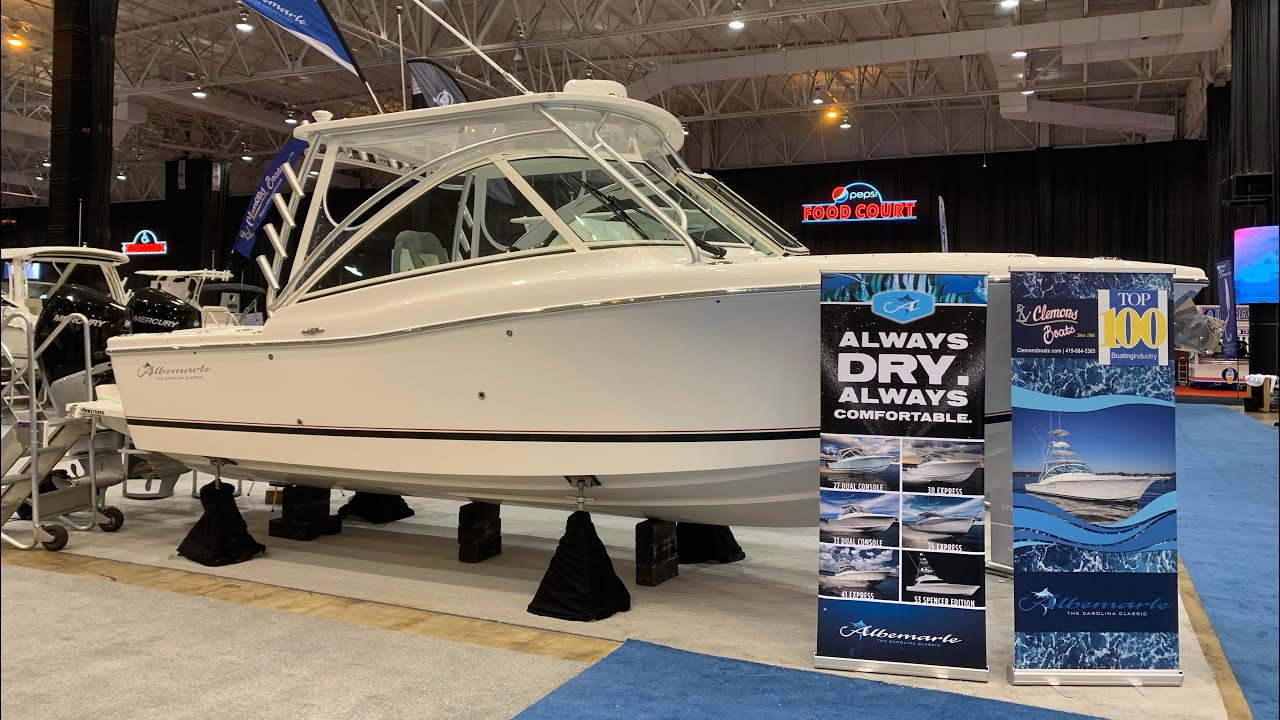 Albemarle 27DC new 2023 twin  Mercury FOR SALE @ClemonsBoats  Great Lakes Steve Carlson