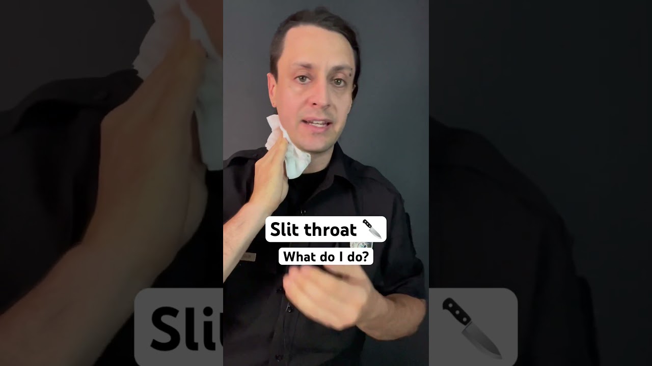 Your throat been slit? Try this? #london