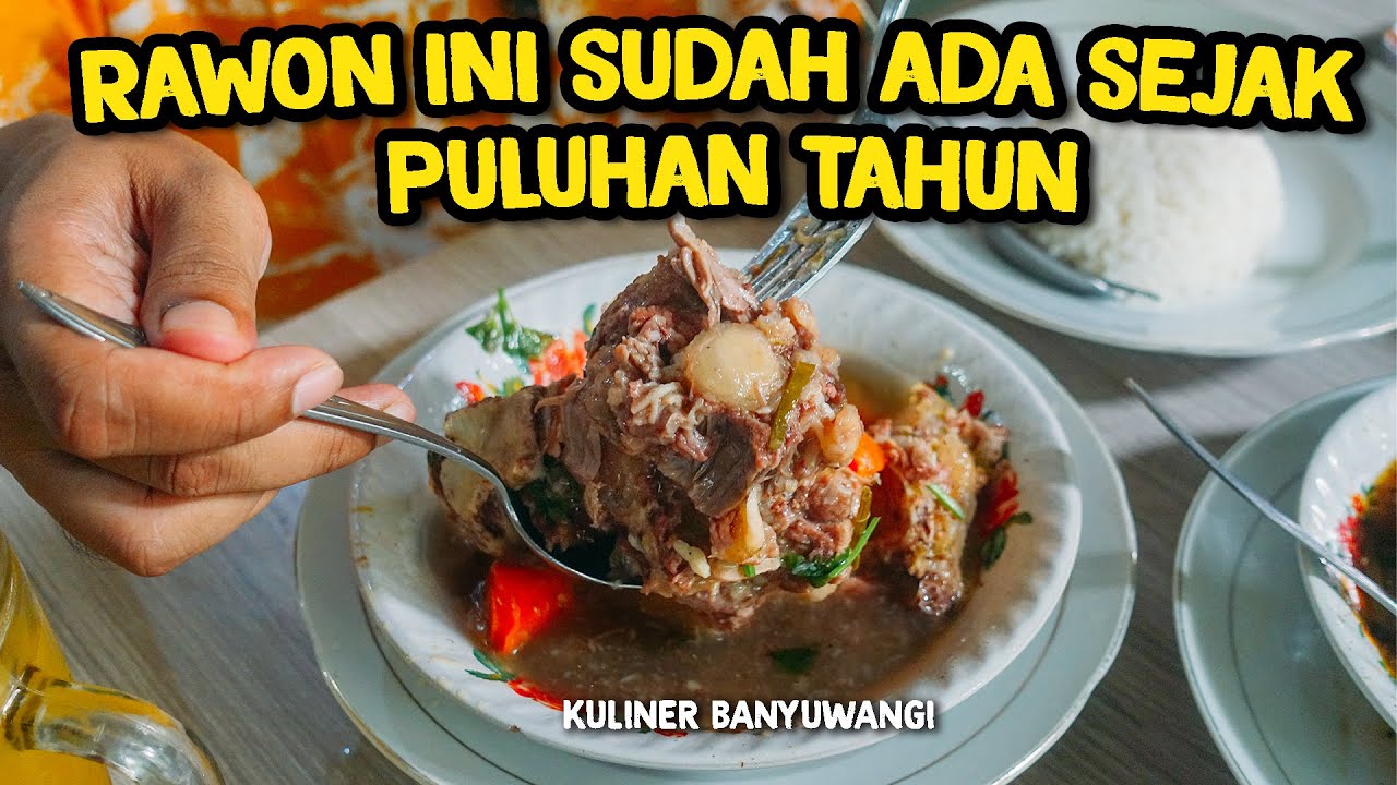 DAGINGNYA GEDE-GEDE, MENU WAJIB MAKAN DI RAWON BIK ATI - KULINER LEGENDARIS SEJAK 1948