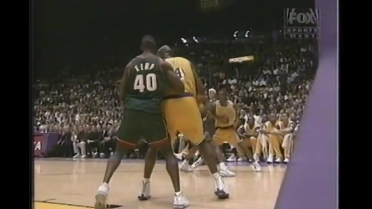 Shaq & Kemp' FG Hilights (12/3/96)