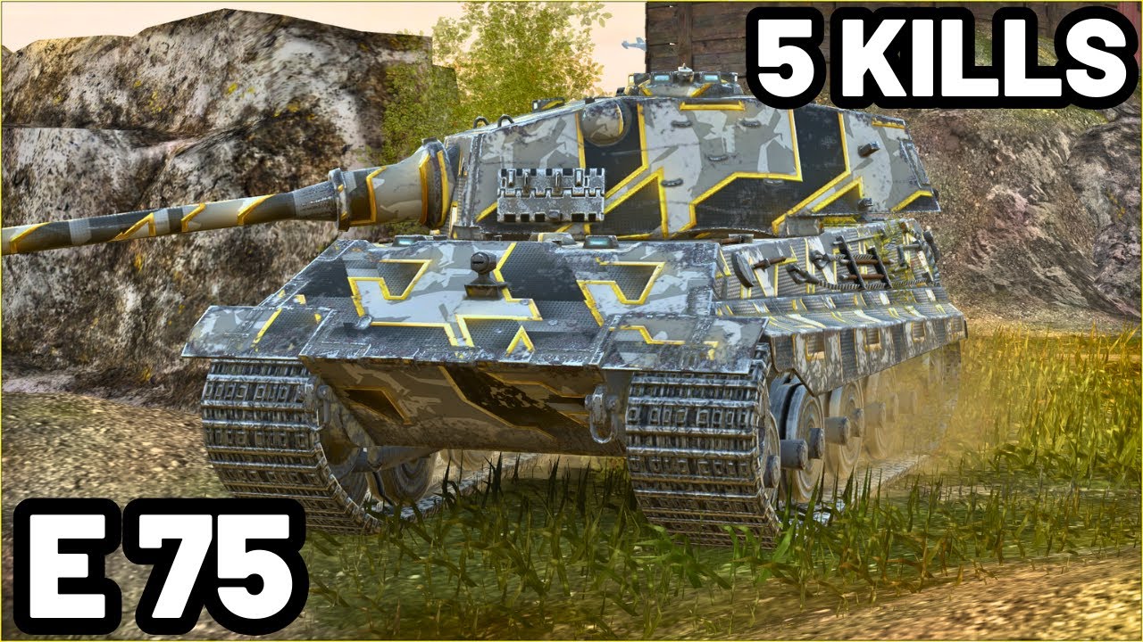 E 75 | 7.2K DAMAGE | 5 KILLS | WOT Blitz Pro Replays