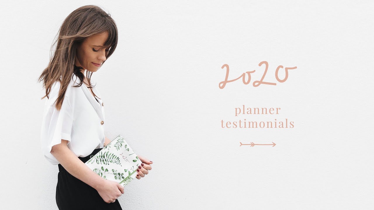 2020 Planner Testimonials ✨