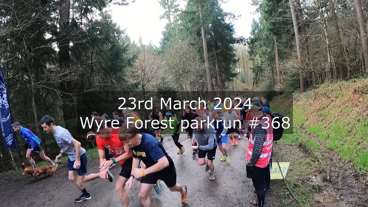 Wyre Forest parkrun, #368 - March 23rd 2024 (fast)