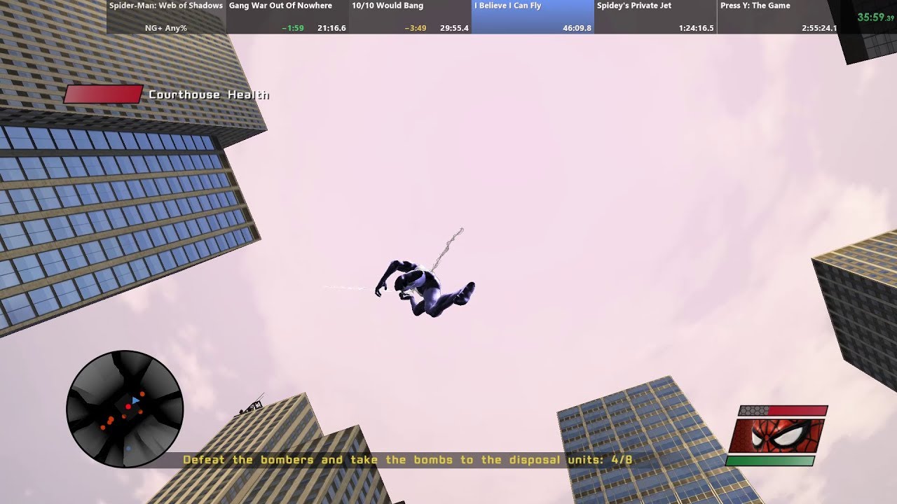 Spider-Man: Web Of Shadows [PC] - NG+ Speedrun In 2:41:04