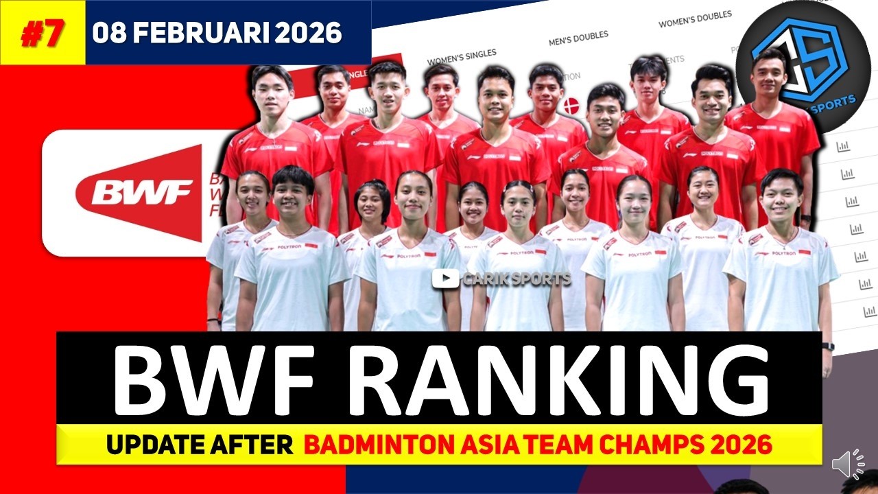 🔥TUNGGAL PUTRA KOMPAK NAIK PERINGKAT! Ranking BWF Terbaru 2026 After BATC 2026 #bwfranking