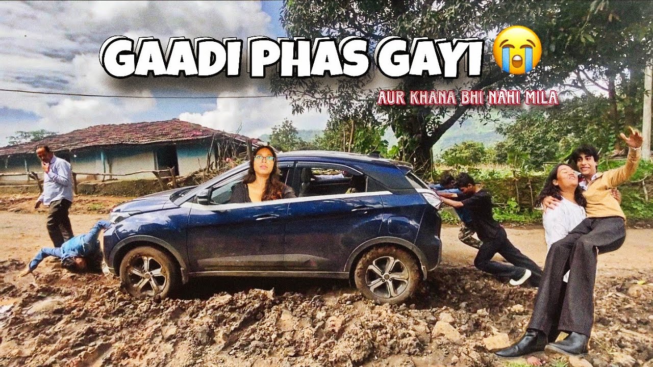 Gaadi Keechad Mein Phas Gayi 😭 | Hunger, Struggle & Adventure in Patalkot 🌧️🚗 | VLOG