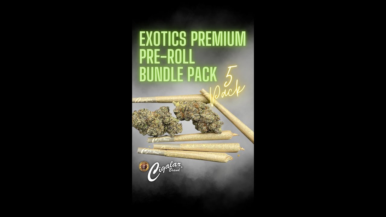 Exotics Premium Pre-Roll Bundle Pack (5 Pack)
