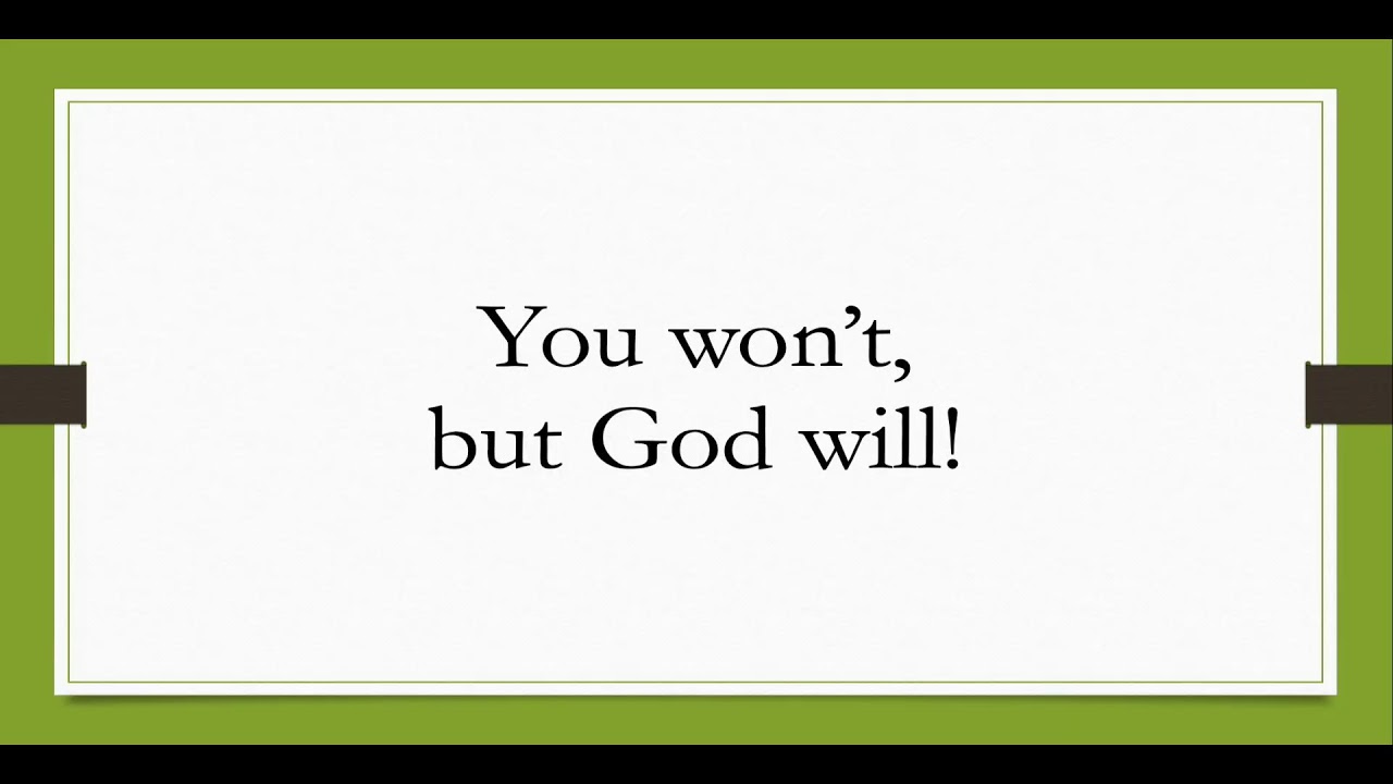 But What If...? (Matthew 10:16-23)