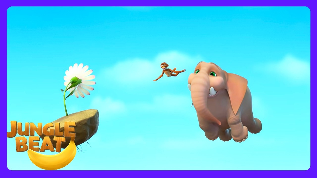 Jungle Beat - Flower Rescue Chase | Kids Cartoons | WildBrain Zoo