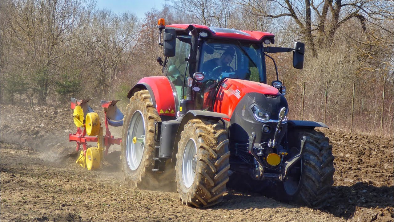 Jarná orba 2022 [ Case IH Puma 175 Cvx Drive + PÖTTINGER Servo 25 ]