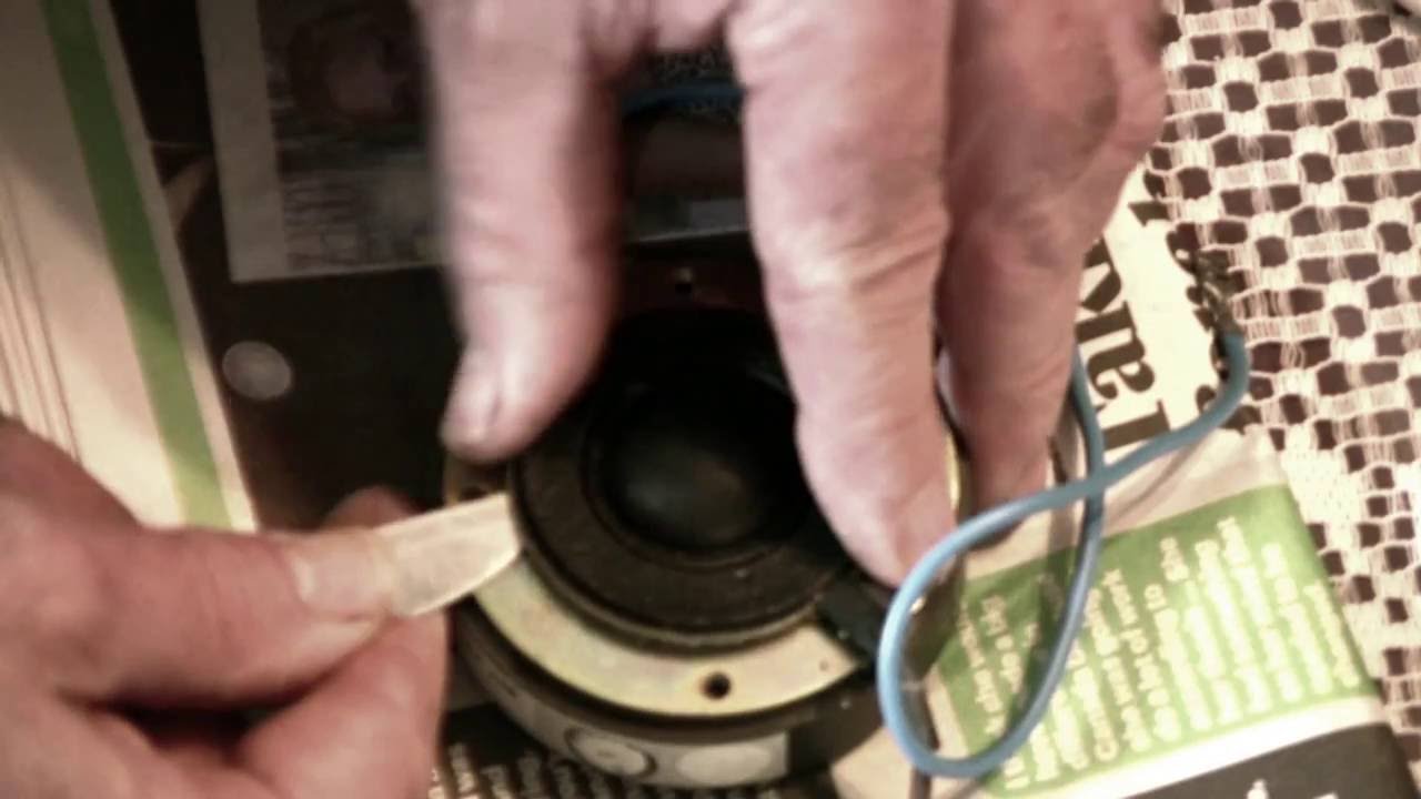 Kef t33 tweeter repair