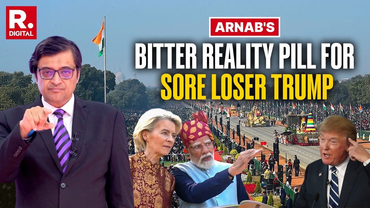 Arnab's Bitter Reality Check For 'Isolated' Trump As India Set To Ink Mother of All Deals