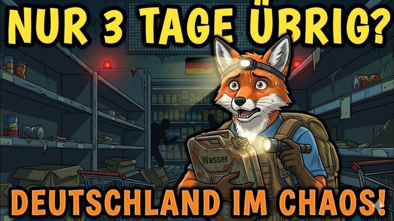 Nur 3 Tage Essen in Deutschland? Was du jetzt tun musst!