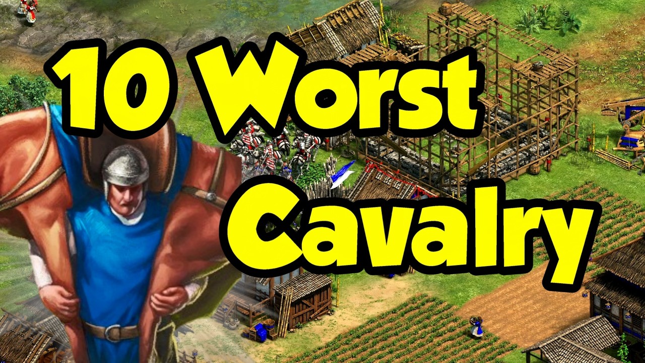 The 10 Worst Cavalry civs (AoE2)