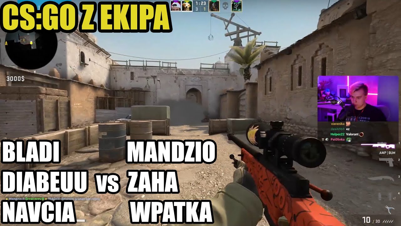 MANDZIO CS:GO 3vs3 Z EKIPĄ