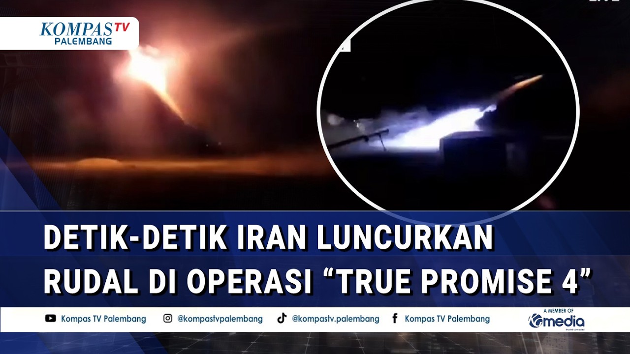 Detik-Detik Iran Luncurkan Rudal di Operasi 