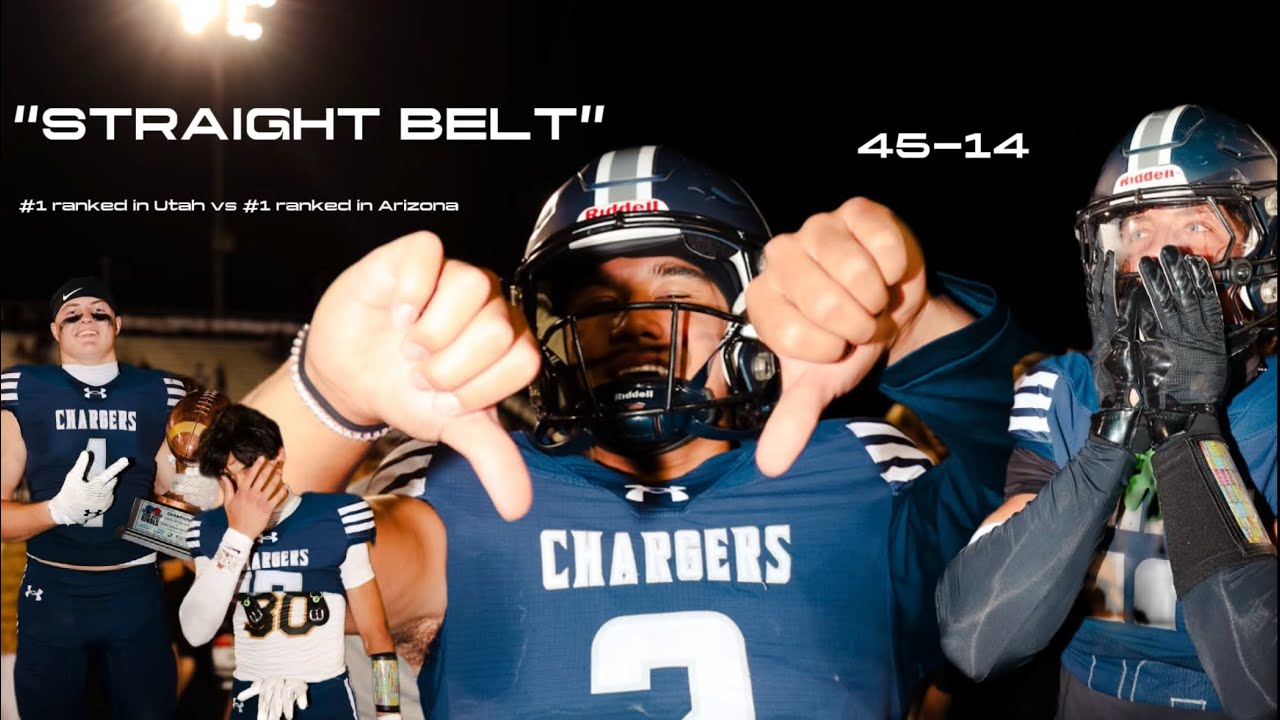 “STRAIGHT BELT” Helaman Casuga & Corner Canyon blow out #1 ranked team in AZ Liberty.