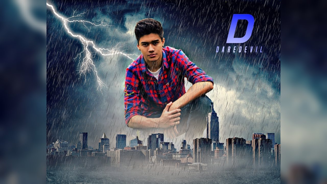 Picsart action movie poster design | Picsart movie poster | Picsart rain editing
