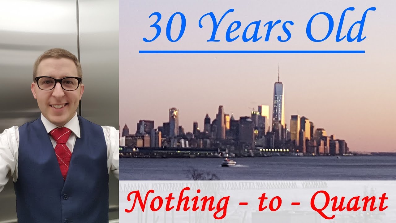 Reflecting on 30 Years: The Journey to Becoming a Quant