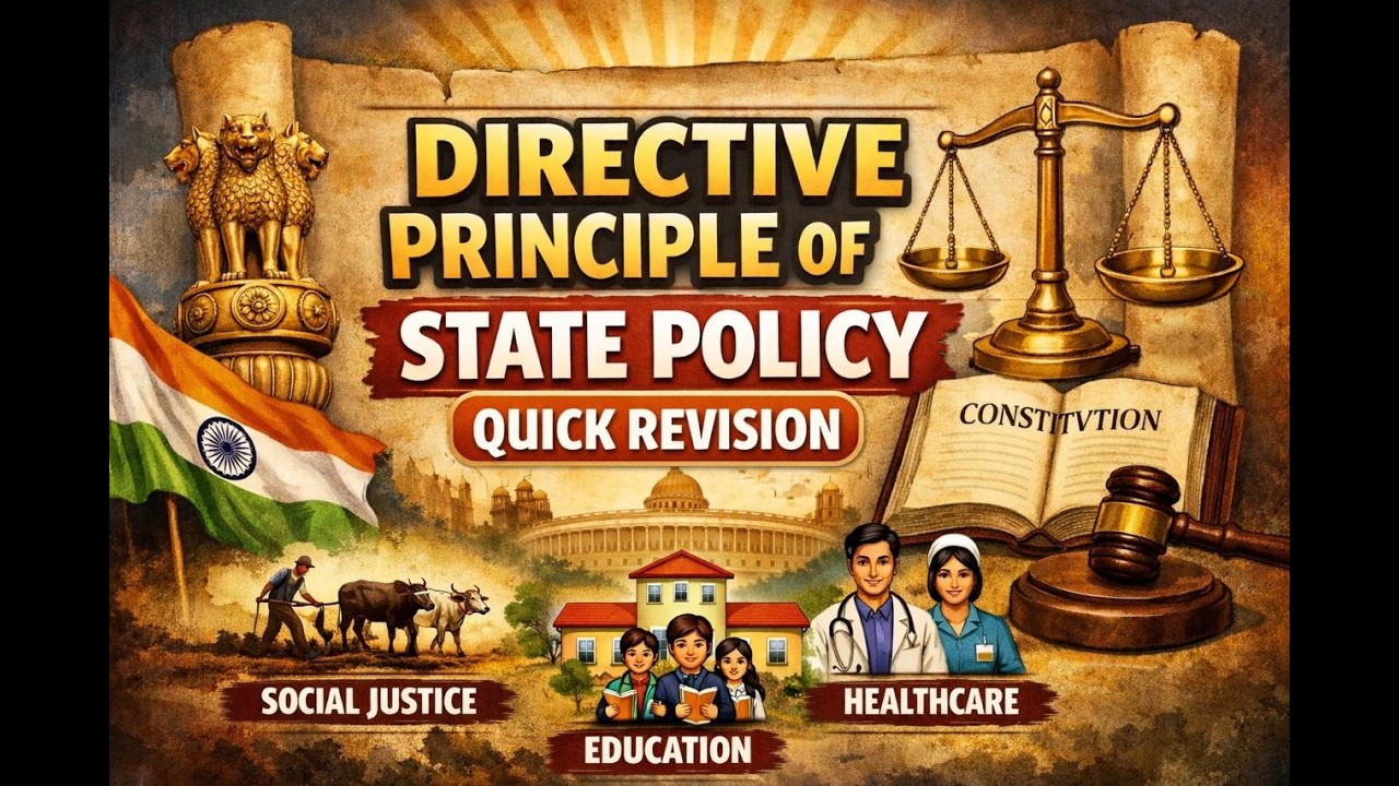 Directive Principles of State Policy | Quick Revision