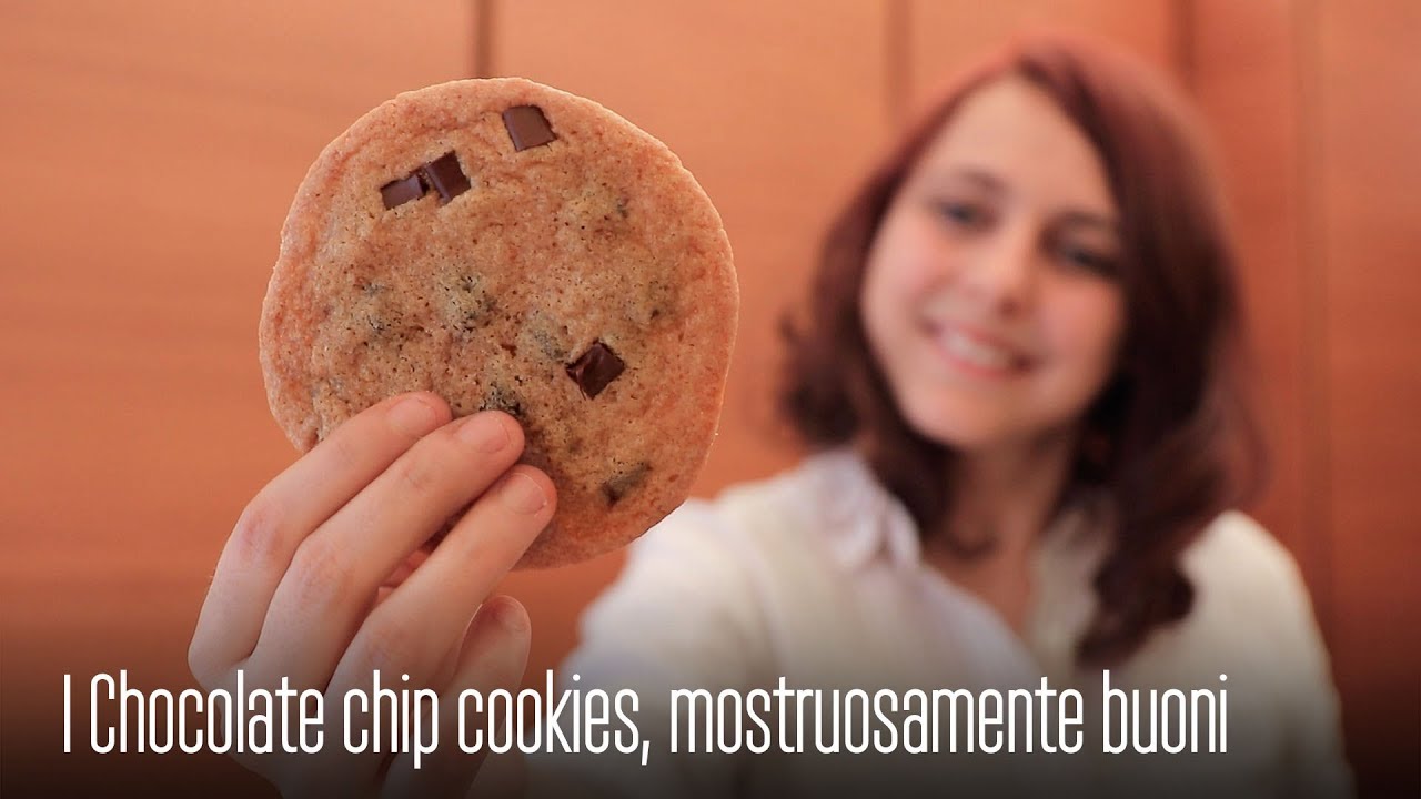 I CHOCOLATE CHIP COOKIES, i BISCOTTONI AMERICANI più FAMOSI DEL MONDO!