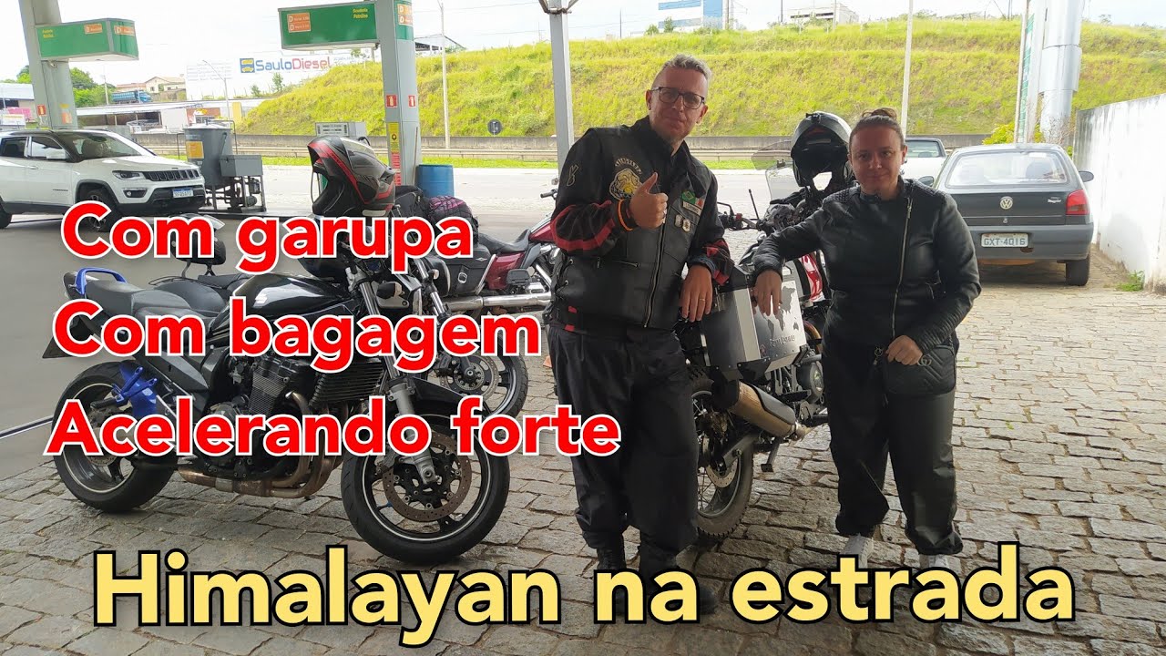 Himalayan na estrada com garupa é boa ?