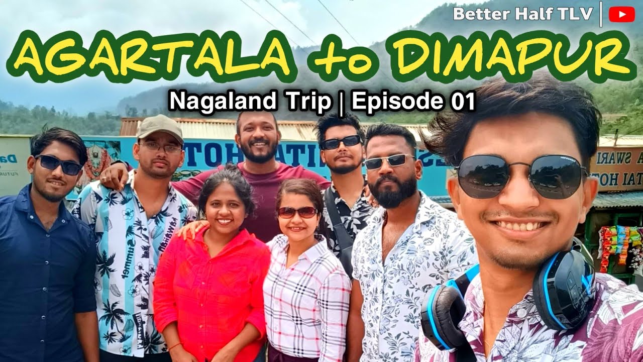 Agartala to Dimapur Train Journey || Nagaland trip EP01||  @Lazytraveller_pinak