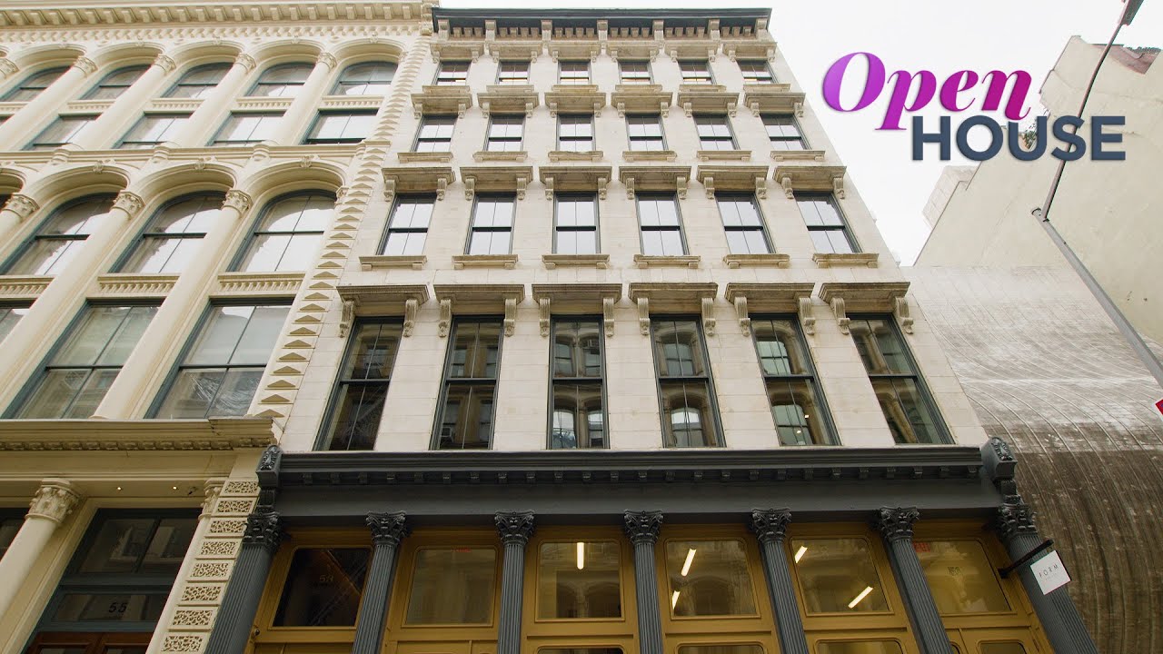 A Duplex Penthouse in a Landmark Cast Iron Building | Open House TV