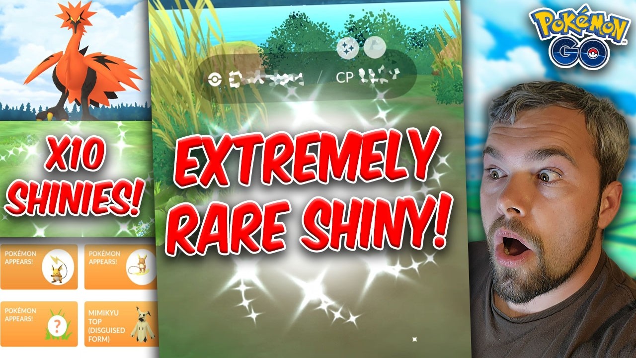 Я поймал одного из самых редких блестящих покемонов! Поймано множество блестящих покемонов! Галар...