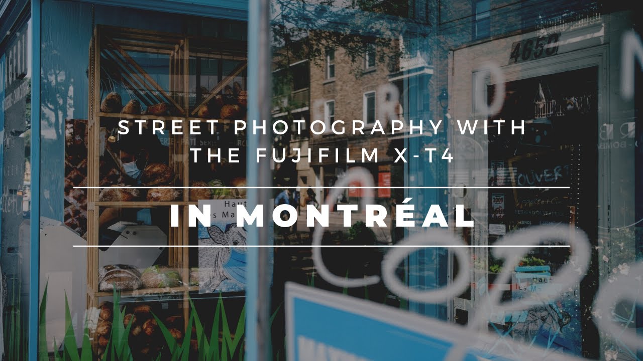 POV Fujifilm X-T4 street photography In Montr&eacute;al + GoPro Hero 8