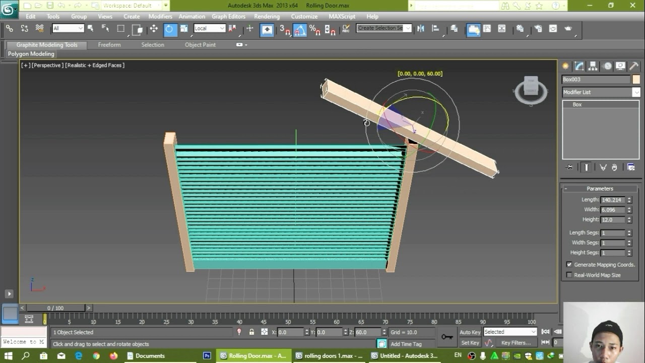 Tutorial Rolling Doors 3d max