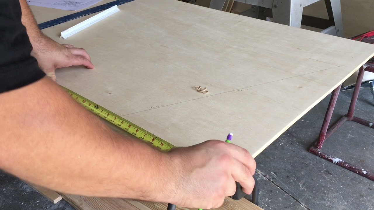 Carolinian Dory Build Part 1 Layout
