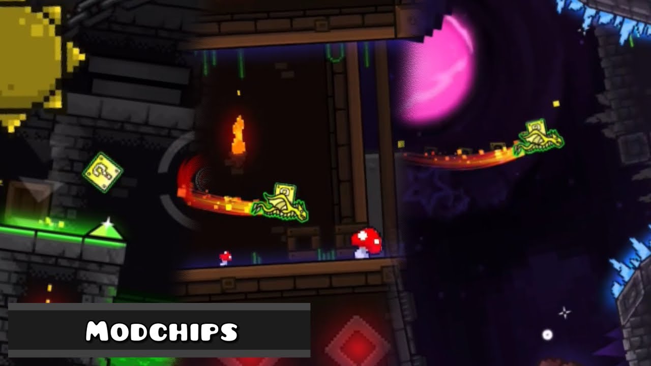 &ldquo;Modchips&rdquo;, by JesseGDGaming(me) | Geometry Dash Virtual Burnout