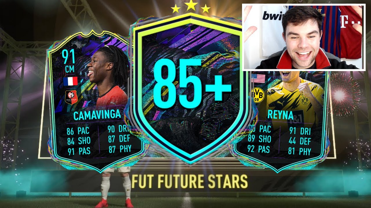 I PACKED A FUTURE STARS! 85+ DOUBLE UPGRADE! FIFA 21 Ultimate Team