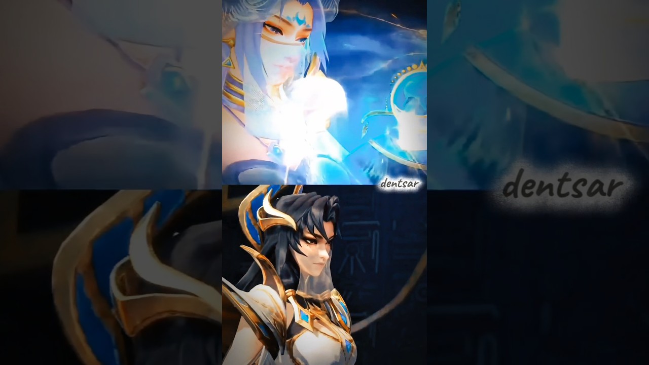 Which one is better?! 🤔 I still prefer her Epic skin 🤩 #luoyi #mlbb #newskinml #create #shorts
