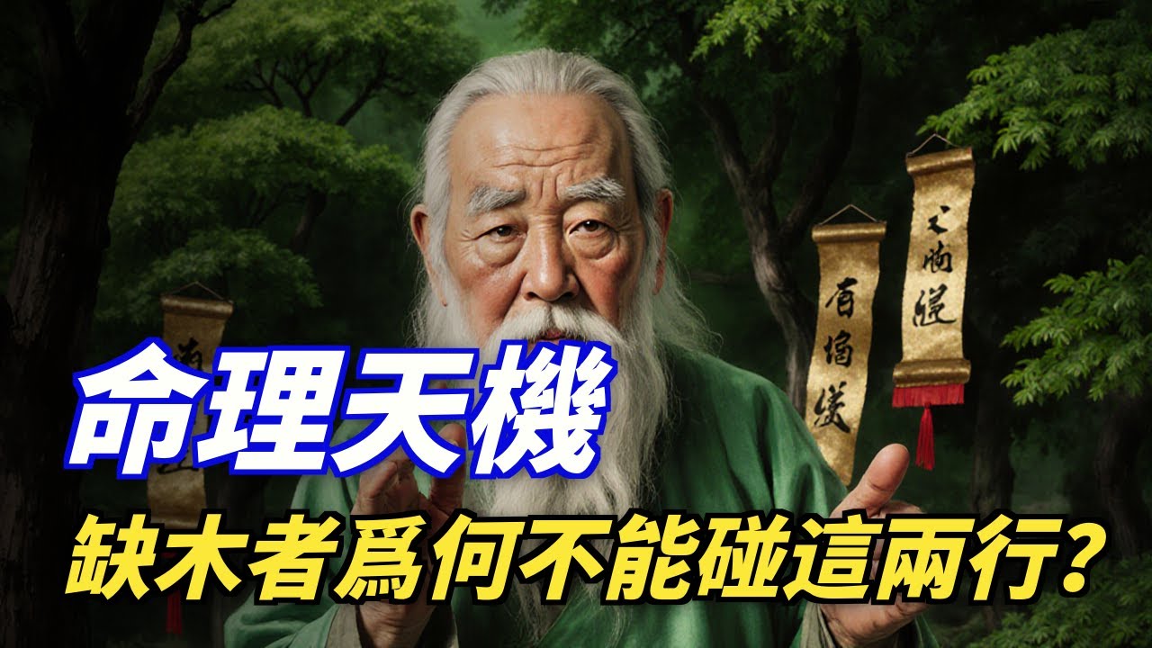 &ldquo;五行&rdquo;缺木的人，千万别碰这2个行业！否则会越做越穷！ #五行 #命理 #行业选择 #玄学