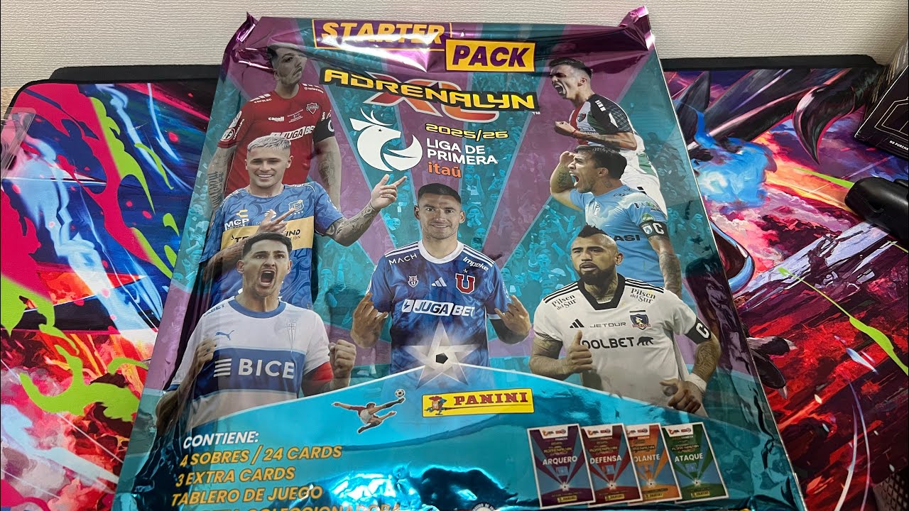 Vuelve el Campeonato Nacional de Chile!! Apertura Starter Pack Adrenalyn XL Liga de Primera Itau 