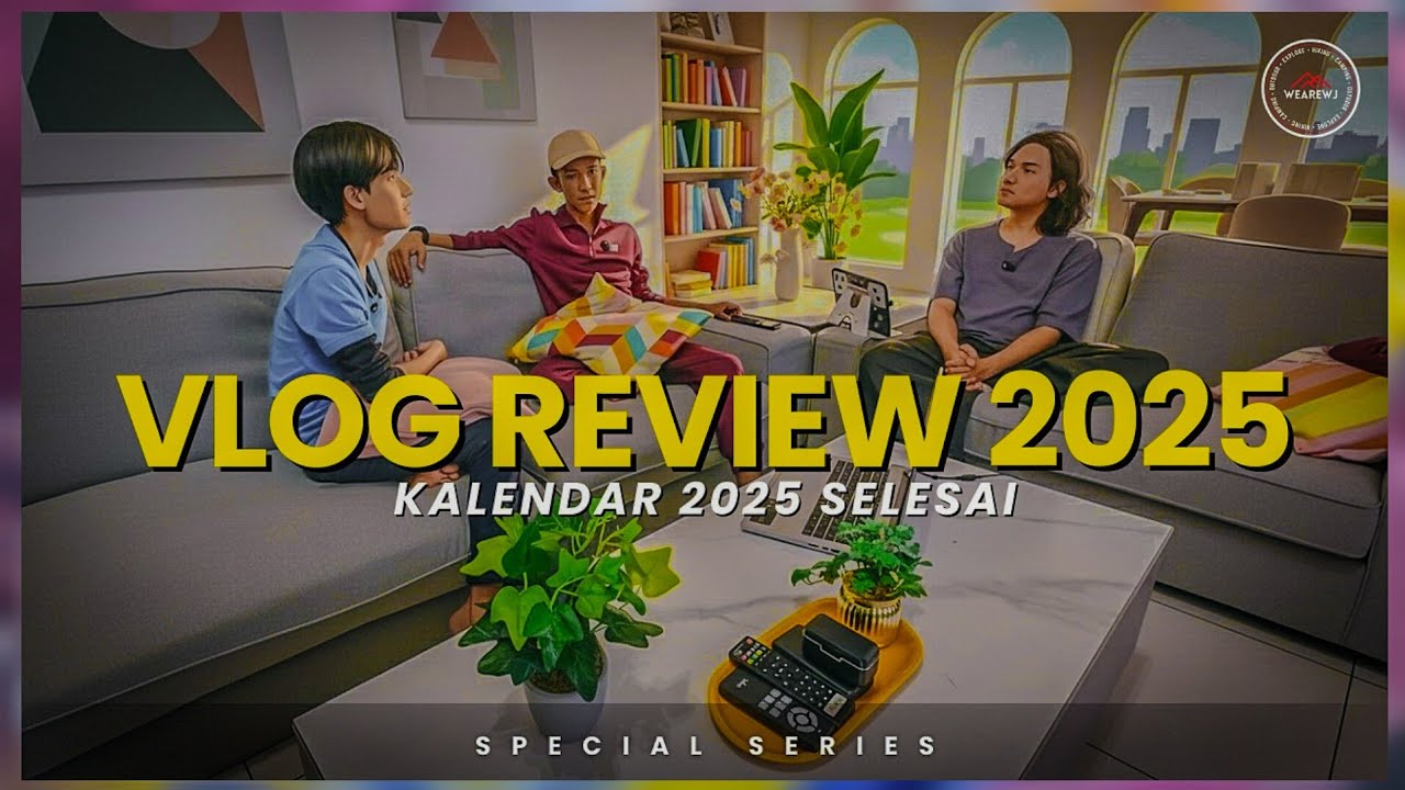 ⭐#109 - VLOG REVIEW 2025 | Podcast - Kalendar 2025 Selesai | Special Vlog