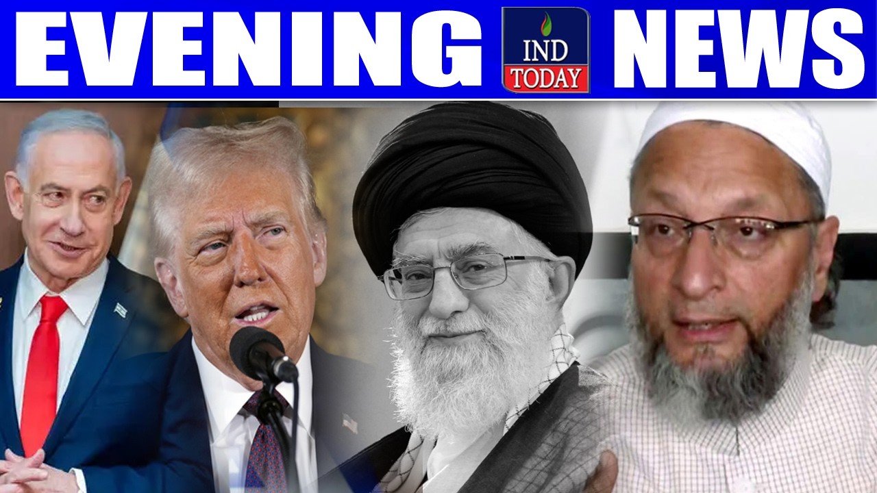 Hyderabad Evening News Bulletin - US-Israel attacks Iran | Pakistan - Afghanistan | INDToday #today