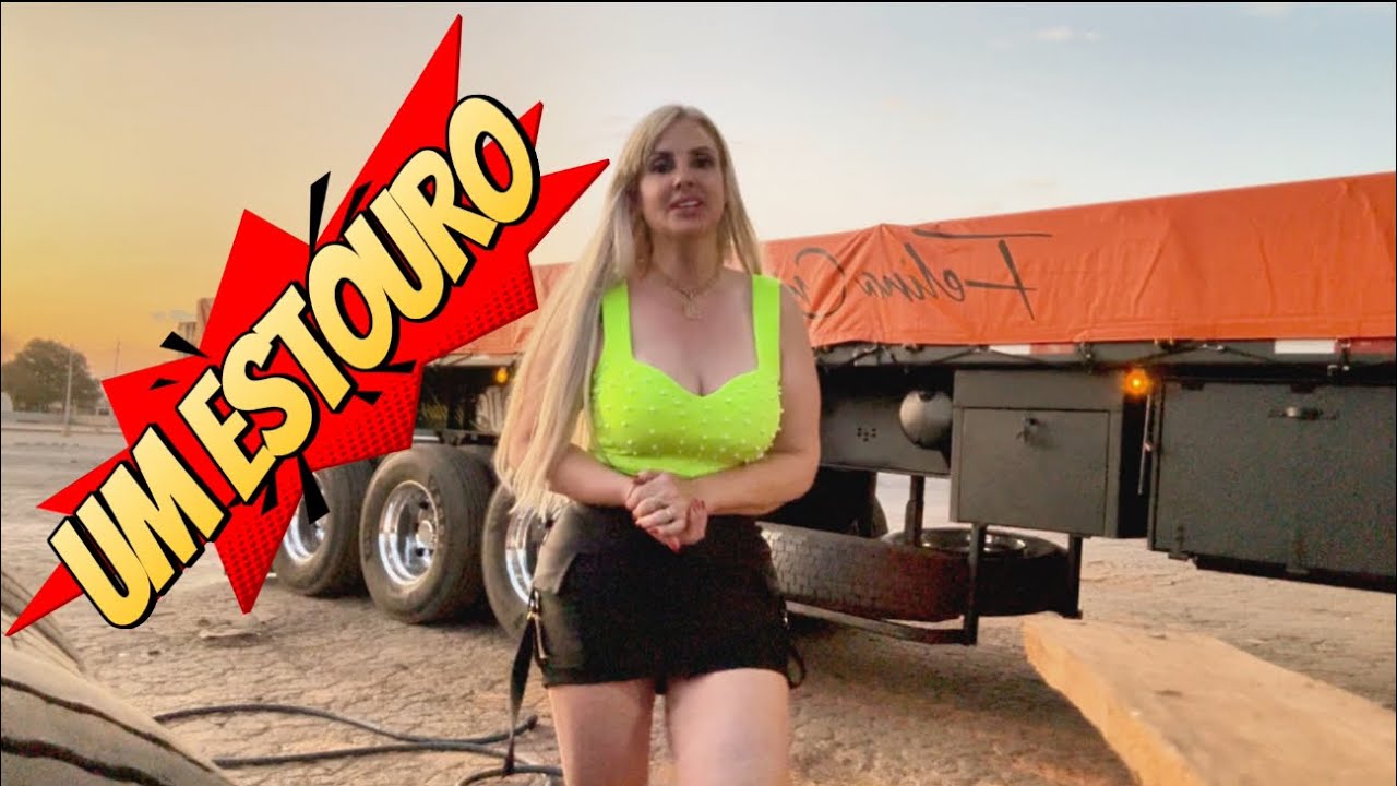 FOI O MAIOR ESTOURO💥…#vidadecaminhoneira 
