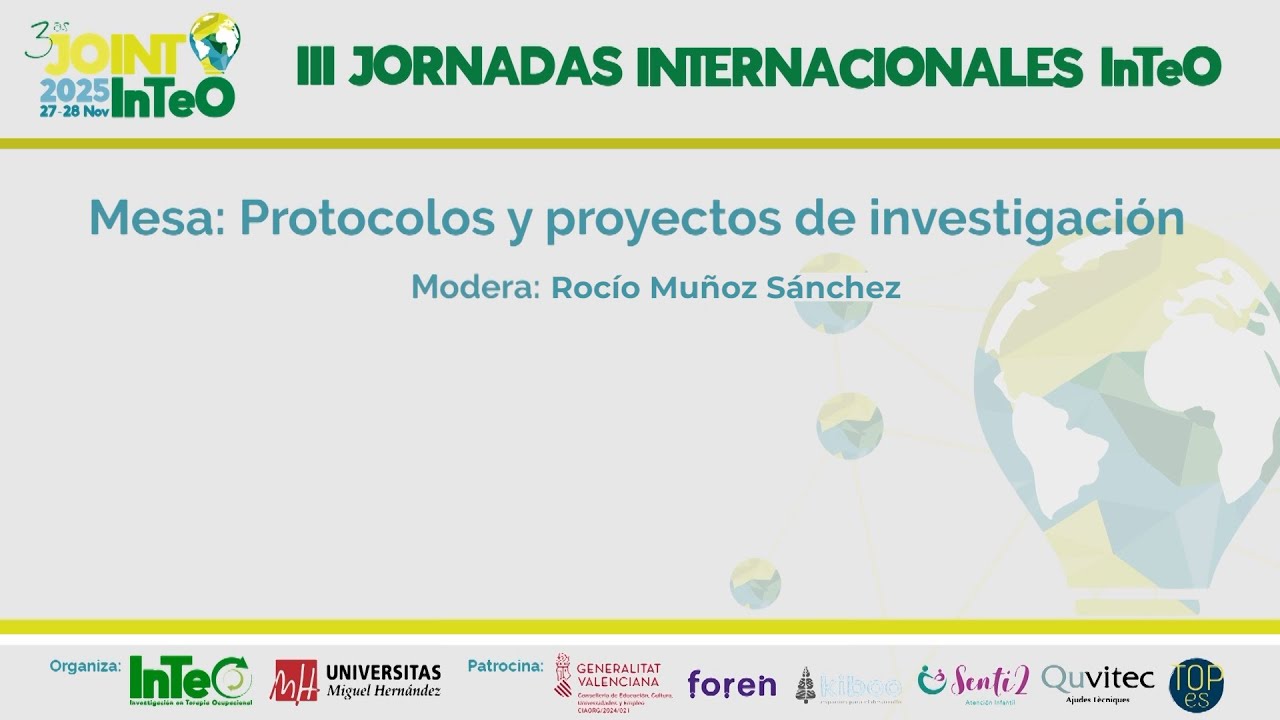 Table: Protocols and research projects